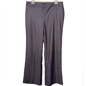 Vintage Y2K New York & Company gray pockets low rise wide leg pants Sz 8